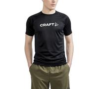 CRAFT Core Essence Logo Tee - Hombre - Negro / Blanco - talla L- modelo 2026