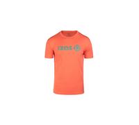 Izas CREUS M Big Logo Camiseta Técnica de Manga Corta para Hombre Ligera, Transpirable y de Secado Rápido. Costuras Planas Antirrozadura. Deporte, Gimnasio y Senderismo