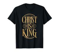 Camiseta Cristiana Cristo es el Rey, Regalos de fe Religiosa, Reino Unido Camiseta
