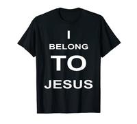 Camiseta cristiana devocional I Belong To Jesus Camiseta