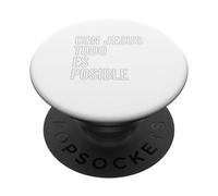Camiseta cristiana en español Versiculo Cristianos españoles PopSockets PopGrip Adhesivo