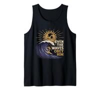 Camiseta Cristiana Jesús Cristianismo Religión Playa Verano Camiseta sin Mangas