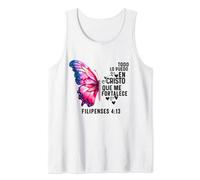 Camiseta Cristiana Para Mujer En Espanol Español Cristiano Camiseta sin Mangas