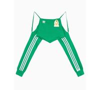 Camiseta Crop adidas Originals Mexico Reconstructed para mujer Verde S