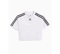 Camiseta Crop adidas Performance Teamgeist para mujer Ref. JZ8279 Color Blanco Talla L