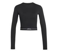 Camiseta crop de manga larga para mujer adidas Hyperglam 2XL Female