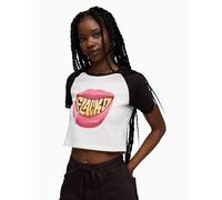 Camiseta Crop Puma x A$AP ROCKY "Flacko" Smile para mujer Blanco XL