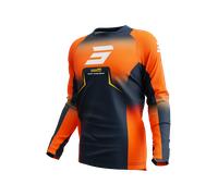 Camiseta Cross Shot Race Gear Devo Future 27 Azul/NaranjaL Azul,Naranja