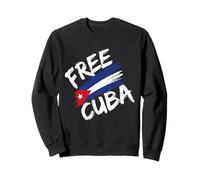 Camiseta Cuba Libre Bandera Cuba Camisetas para Mujer Bandera Cuba Sudadera