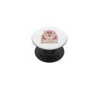 Camiseta Cyber Samurai Máscara De Demonio Japonés PopSockets PopGrip Adhesivo