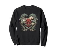 Camiseta Cyber Samurai Máscara De Demonio Japonés Sudadera