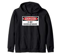 Camiseta Danger is my Second Name Sudadera con Capucha