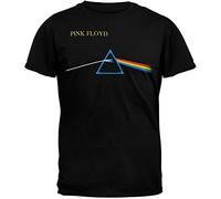 Camiseta "darkside of the moon" de Pink Floyd (Negro)