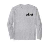 CAMISETA DE ADOPTAD, DON'T SHOP, PERRO, GATO, AMANTE DE LAS MASCOTAS, RESCATE Y ACOGIDA Manga Larga