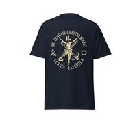 Camiseta de Adulto La Legión Española y Cristo de la Buena Muerte Religión Diseño Gráfico Original Fuerza Fe Poder Ejército España