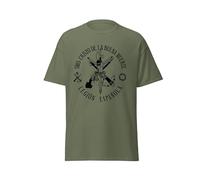 Camiseta de Adulto La Legión Española y Cristo de la Buena Muerte Religión Diseño Gráfico Original Fuerza Fe Poder Ejército España
