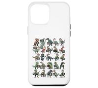 Camiseta de Alfabeto de Dinosaurios - ABC Dinosaurs Educational Carcasa para iPhone 12 Pro MAX