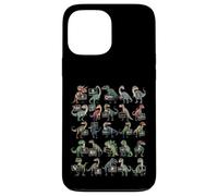 Camiseta de Alfabeto de Dinosaurios - ABC Dinosaurs Educational Carcasa para iPhone 13 Pro MAX