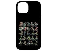 Camiseta de Alfabeto de Dinosaurios - ABC Dinosaurs Educational Carcasa para iPhone 14
