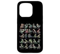Camiseta de Alfabeto de Dinosaurios - ABC Dinosaurs Educational Carcasa para iPhone 15 Pro