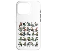 Camiseta de Alfabeto de Dinosaurios - ABC Dinosaurs Educational Carcasa para iPhone 16 Pro