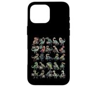 Camiseta de Alfabeto de Dinosaurios - ABC Dinosaurs Educational Carcasa para iPhone 16 Pro MAX