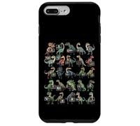 Camiseta de Alfabeto de Dinosaurios - ABC Dinosaurs Educational Carcasa para iPhone 7 Plus/8 Plus