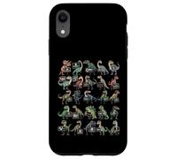 Camiseta de Alfabeto de Dinosaurios - ABC Dinosaurs Educational Carcasa para iPhone XR