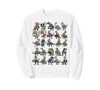 Camiseta de Alfabeto de Dinosaurios - ABC Dinosaurs Educational Sudadera