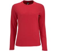 Camiseta De Algodón De Manga Larga Para Damas SOL'S Imperial Cuello Redondo