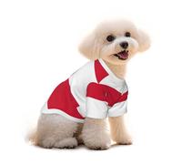 Camiseta de algodón para perros y gatos, chaleco transpirable de verano con la bandera de Groenlandia para perros pequeños, camiseta sin mangas suave para cachorros, ropa ligera para mascotas, talla M