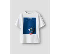 Camiseta de algodón Sonic Niño blanca 9-10 AÑOS