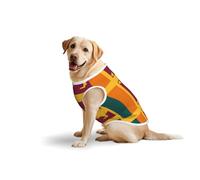 Camiseta de algodón suave con la bandera de Sri Lanka para perros grandes, ropa estampada para mascotas, transpirable, sudadera sin mangas (3xl-5XL)