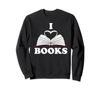 Camiseta de Amor Libros Sudadera