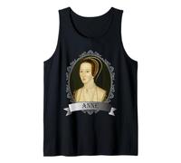 Camiseta de Ana Bolena, Camiseta de la Reina de Inglaterra Camiseta sin Mangas