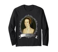 Camiseta de Ana Bolena, Camiseta de la Reina de Inglaterra Manga Larga