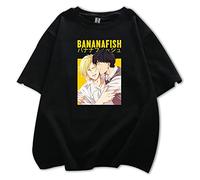 Camiseta de Anime Banana Fish Ash Lynx Camiseta de Manga Corta de Verano Eiji Okumura Camiseta Aslan Jade Callenreese pulóver