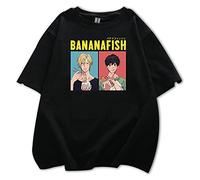 Camiseta de Anime Banana Fish Ash Lynx Camiseta de Manga Corta de Verano Eiji Okumura Camiseta Aslan Jade Callenreese pulóver