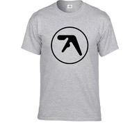 Camiseta de Aphex Twin para hombre divertida de baile, música rave, electrónica, S