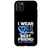Camiseta de Apoyo para el cáncer colorrectal Wear Blue For My Best Friend Carcasa para iPhone 11 Pro MAX