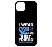 Camiseta de Apoyo para el cáncer colorrectal Wear Blue For My Best Friend Carcasa para iPhone 14 Plus