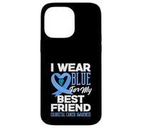 Camiseta de Apoyo para el cáncer colorrectal Wear Blue For My Best Friend Carcasa para iPhone 14 Pro MAX