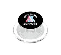 Camiseta de Apoyo para estreptococo del Grupo B - Mes de concientización sobre estrepto PopSockets PopGrip para MagSafe