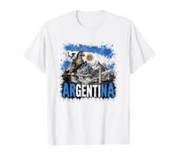 Camiseta de Argentina, gráfico de Mapa de la Bandera de Argentina para Argentino Camiseta