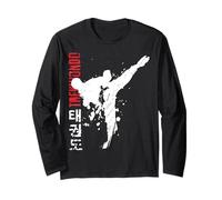 Camiseta de Artes Marciales de Taekwondo Manga Larga