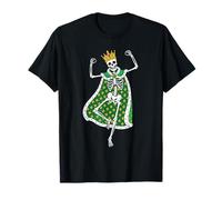 Camiseta de Baile de Mardi Gras con Forma de Esqueleto de King of Carnival Camiseta