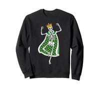 Camiseta de Baile de Mardi Gras con Forma de Esqueleto de King of Carnival Sudadera