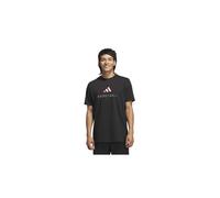 Camiseta de baloncesto adidas bb perf logo hombre negro S