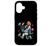 Camiseta de Baloncesto Astronauta - Outer Space Galaxy Sports Carcasa para iPhone 16
