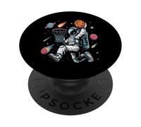 Camiseta de Baloncesto Astronauta - Outer Space Galaxy Sports PopSockets PopGrip Adhesivo